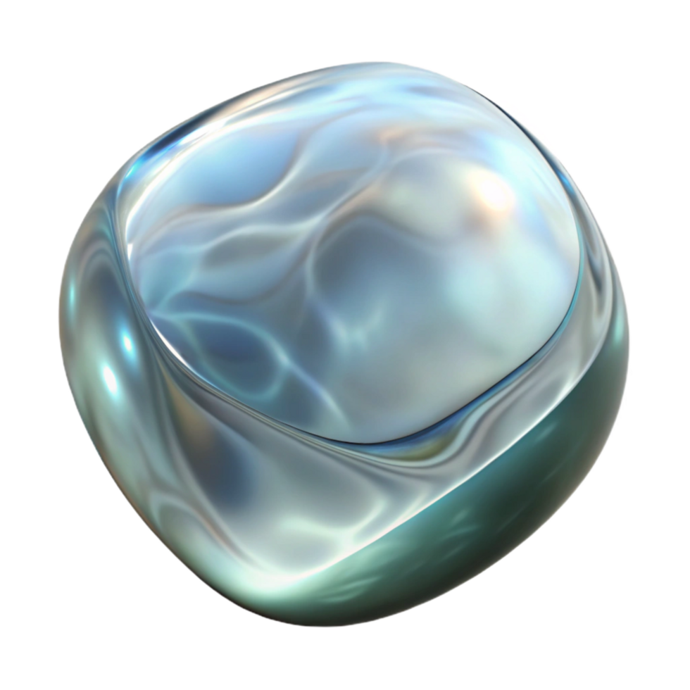 extraordinary rustic Frosted Glass Distorted Reflection Cutout Element detailed png