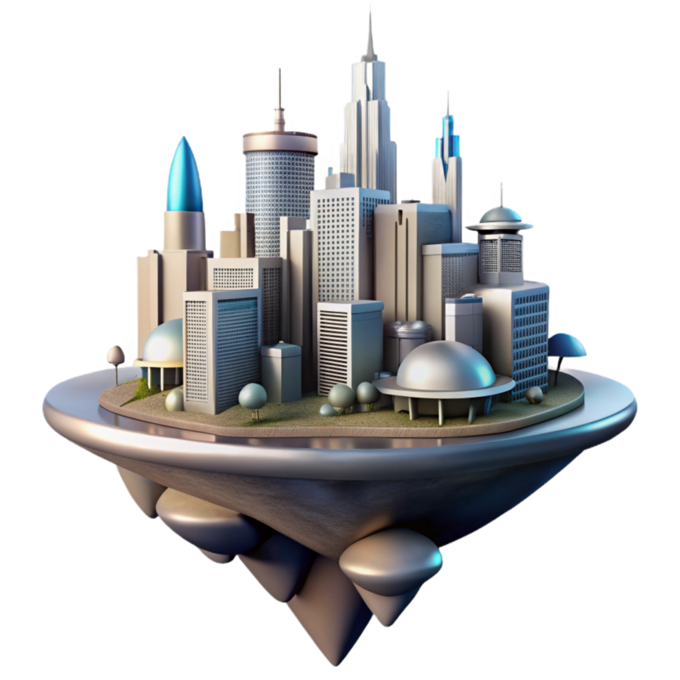 magnificent classic Futuristic Architecture Cutout with Curved Lines genuine png