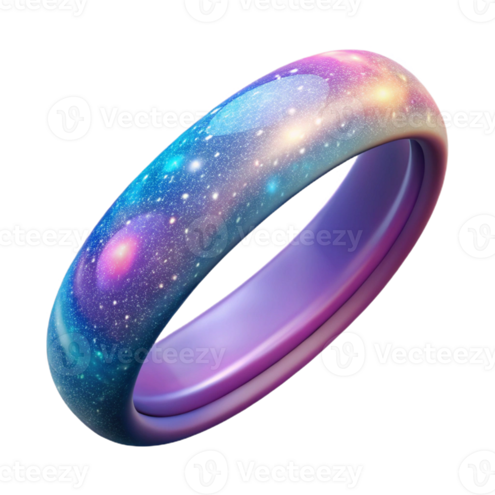 elegant modern Galactic Band Transparent Background Colorful Nebula professional png