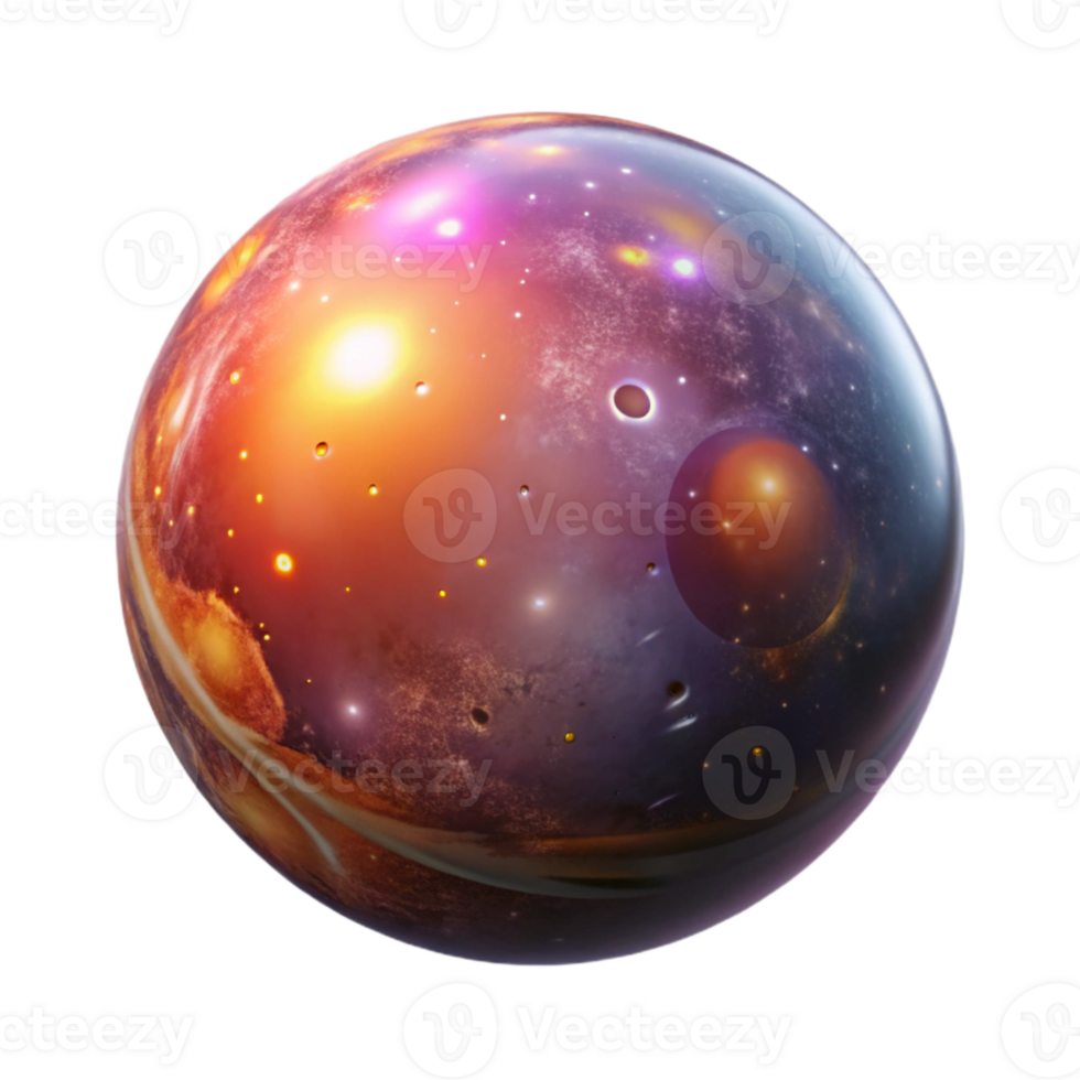 vibrant modern Galactic Ensemble Isolated with Warm Lighting authentic png