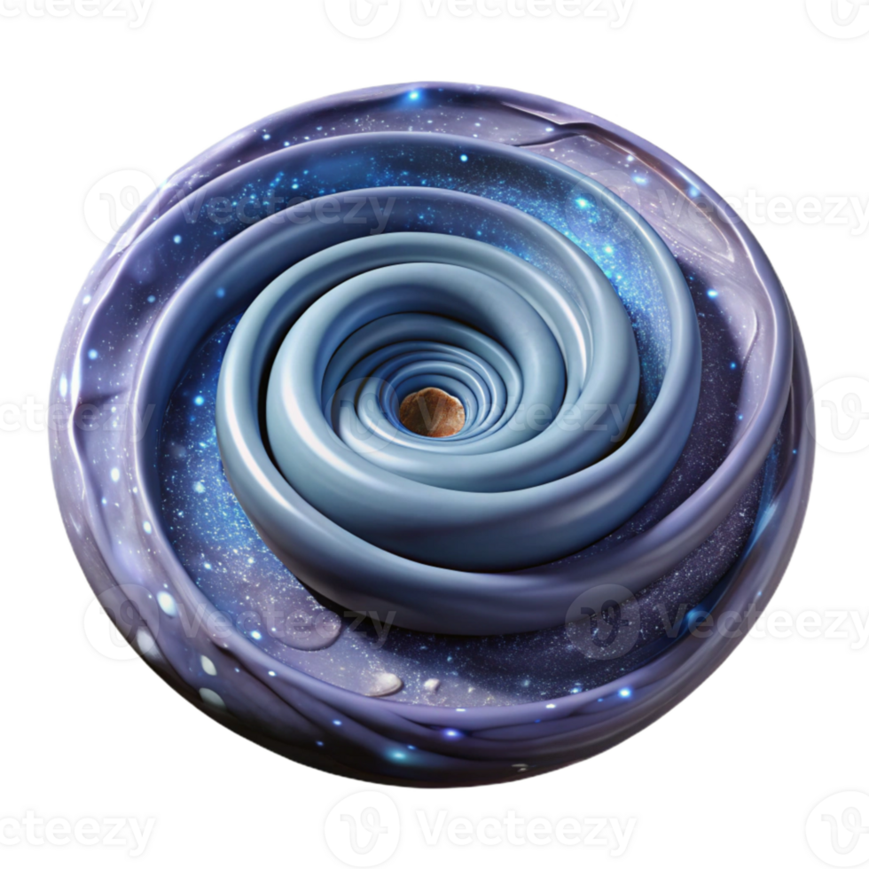 elegant vintage Galactic Whirlpool Isolated with Spiral Structure exclusive png