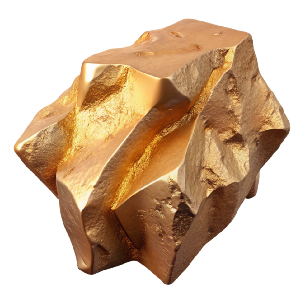 elegant abstract Gilded Gully Cliff Face Transparent Background high quality png