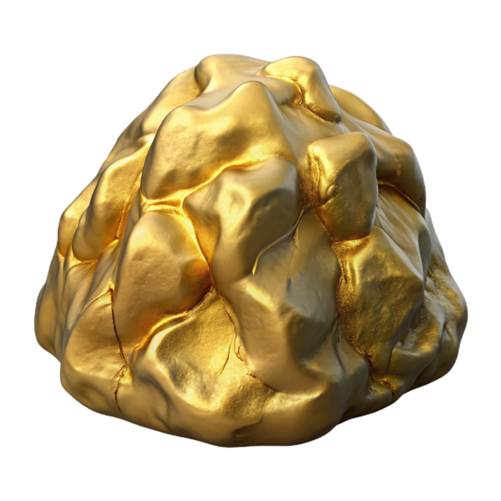 serene contemporary Gilded Gully Rock Formation Isolated with Natural Texture professional png