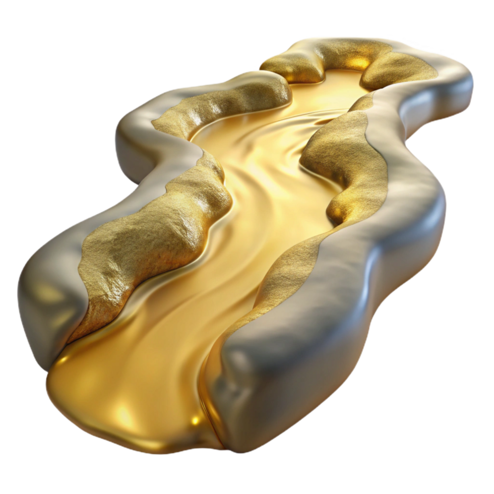 elegant abstract Gilded Gully Stream Clear Water Transparent exclusive png