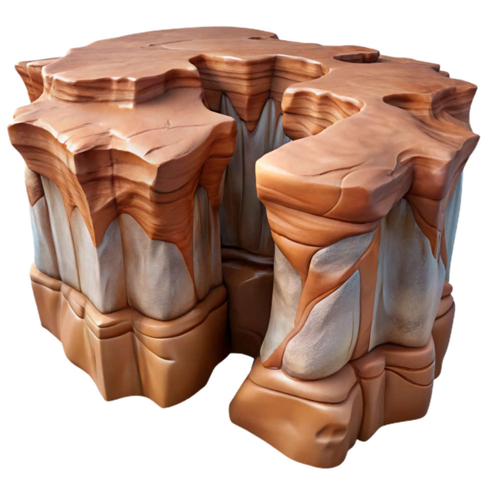 extraordinary creative Glimmering Gorge Transparent Background Canyon Detail Isolated exclusive png