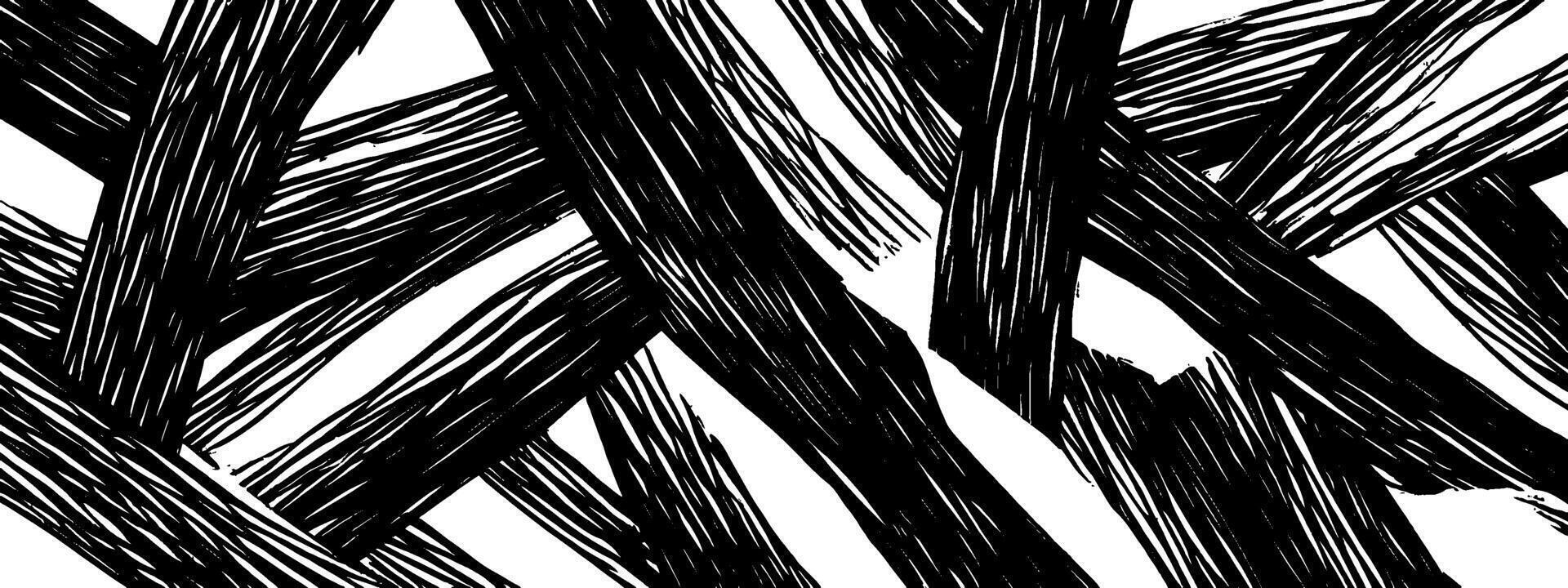 Vintage woodcut texture illustration featuring intricate overlapping patterns and lines vector