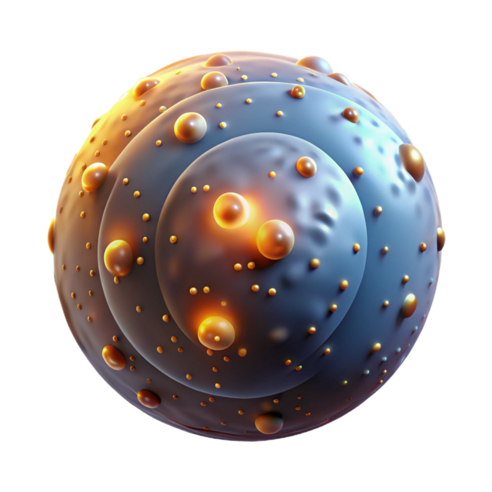 magnificent contemporary Glowing Particles in Circular Motion Transparent detailed png