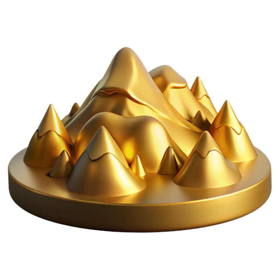 beautiful modern Golden Valley Vista Isolated Dramatic Angle exclusive png