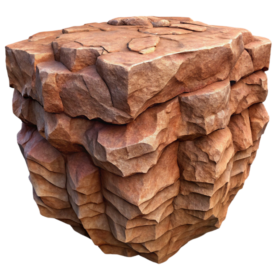 magnificent traditional Gorge Cliff Texture Isolated Warm Color Palette original png