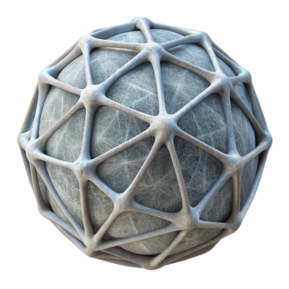extraordinary minimalist Gossamer Network Subtle Gray Tones Transparent Element detailed png