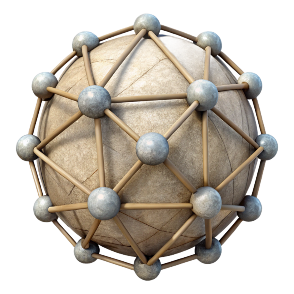 vibrant creative Gossamer Network Isolated Close Up View original png
