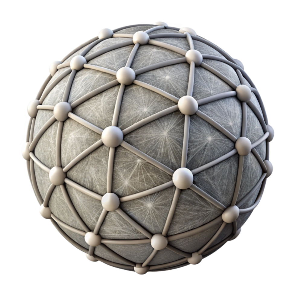 elegant minimalist Gossamer Network Subtle Gray Tones Transparent Element genuine png