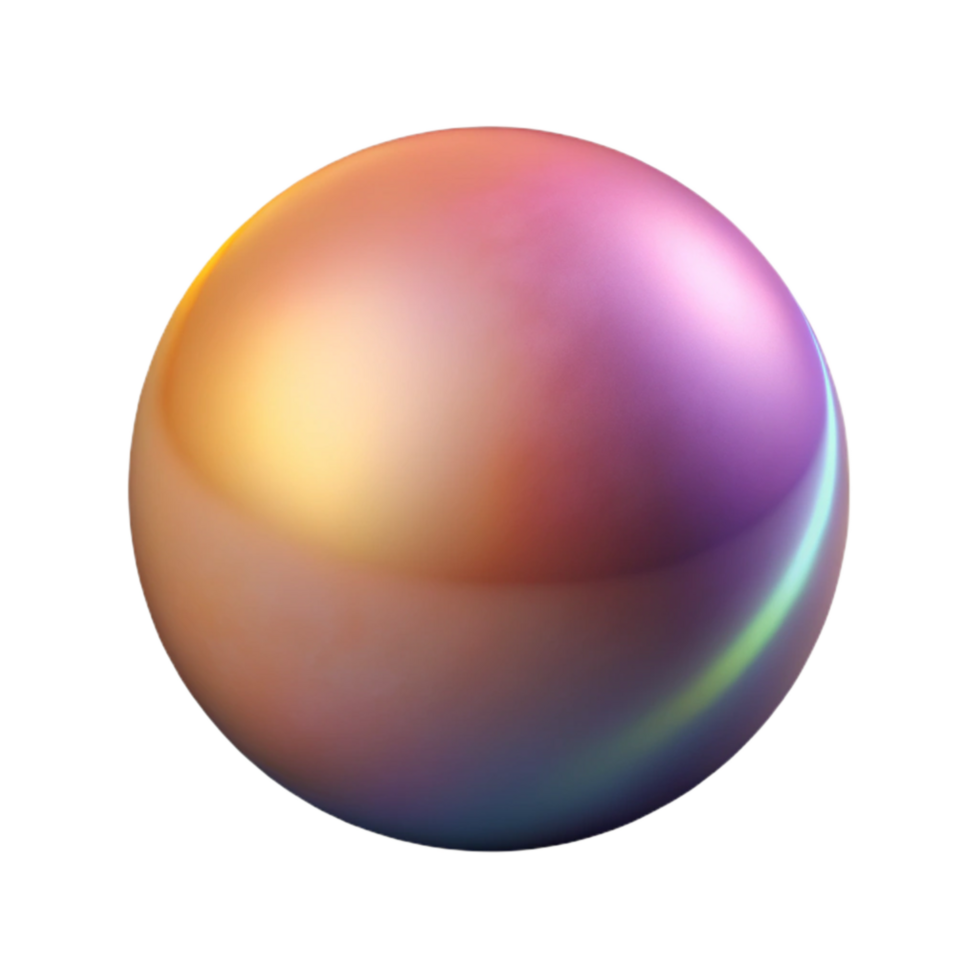 stunning classic Gradient Mesh with Depth Illusion on Transparent Background high resolution png