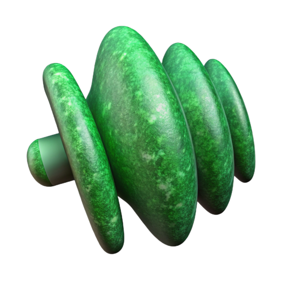 extraordinary vintage Green Acoustic Wavefront Isolated detailed png