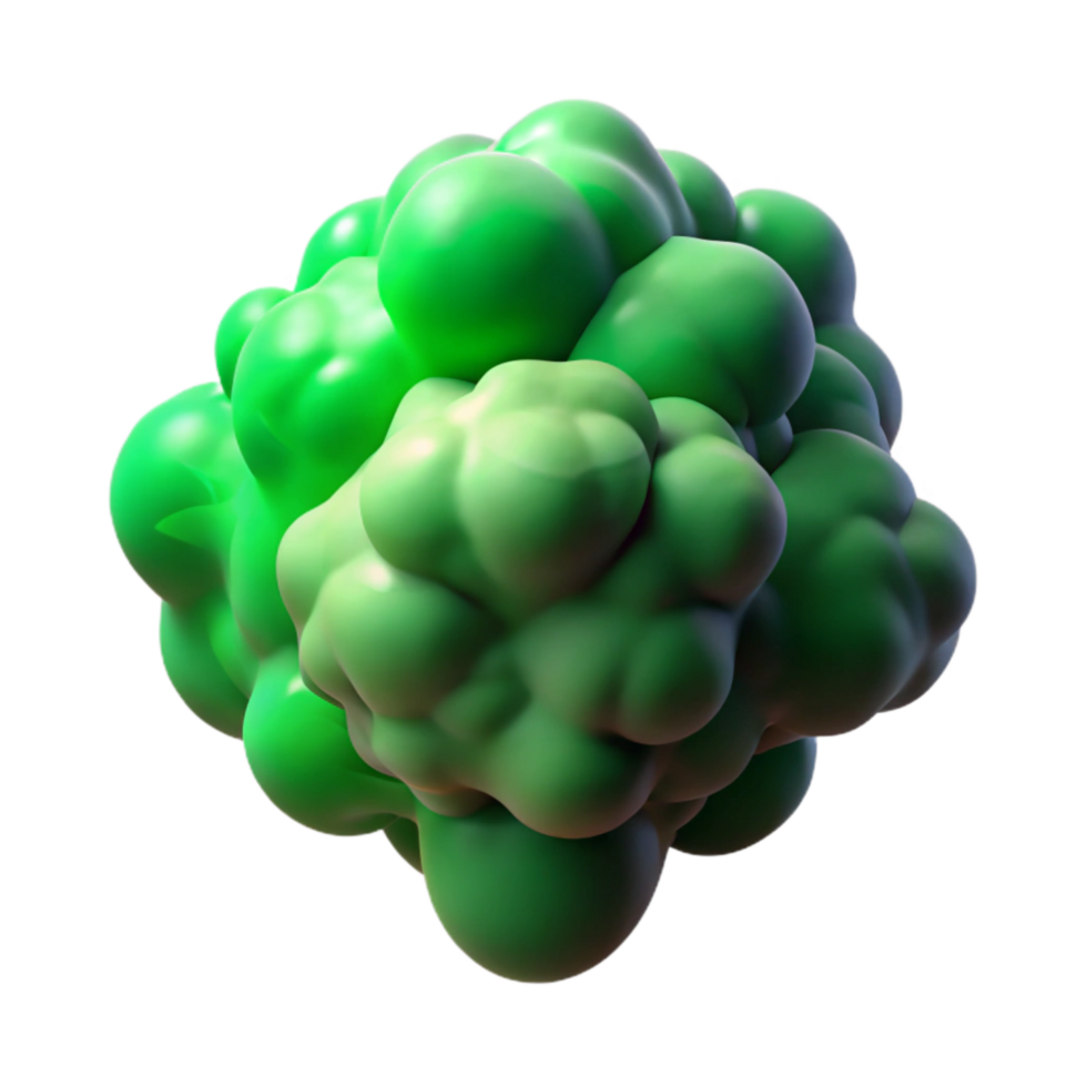 magnificent artistic Green Smoke Explosion Isolated Element with Dynamic Shape high quality png