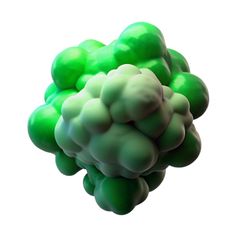 impressive creative Green Smoke Explosion Isolated Element with Dynamic Shape high resolution png