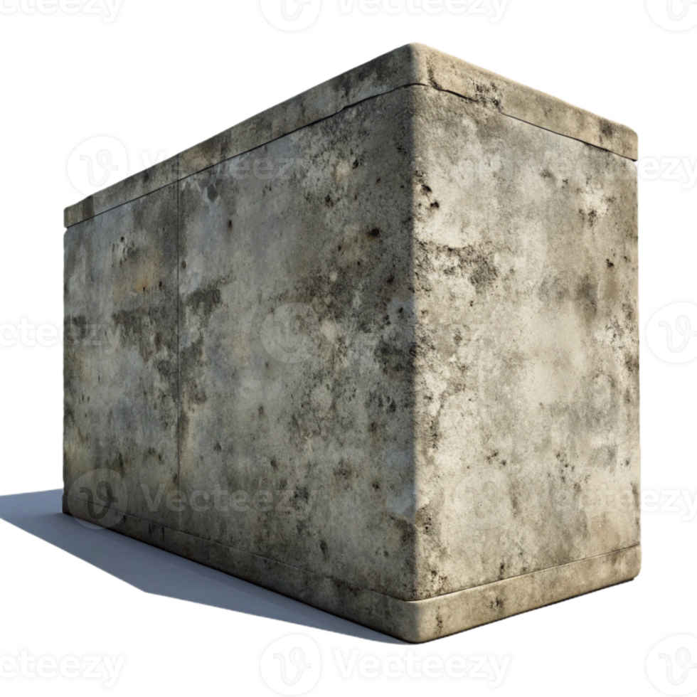 dramatic vintage Grunge Concrete Wall Texture Isolated with Dark Shadows detailed png