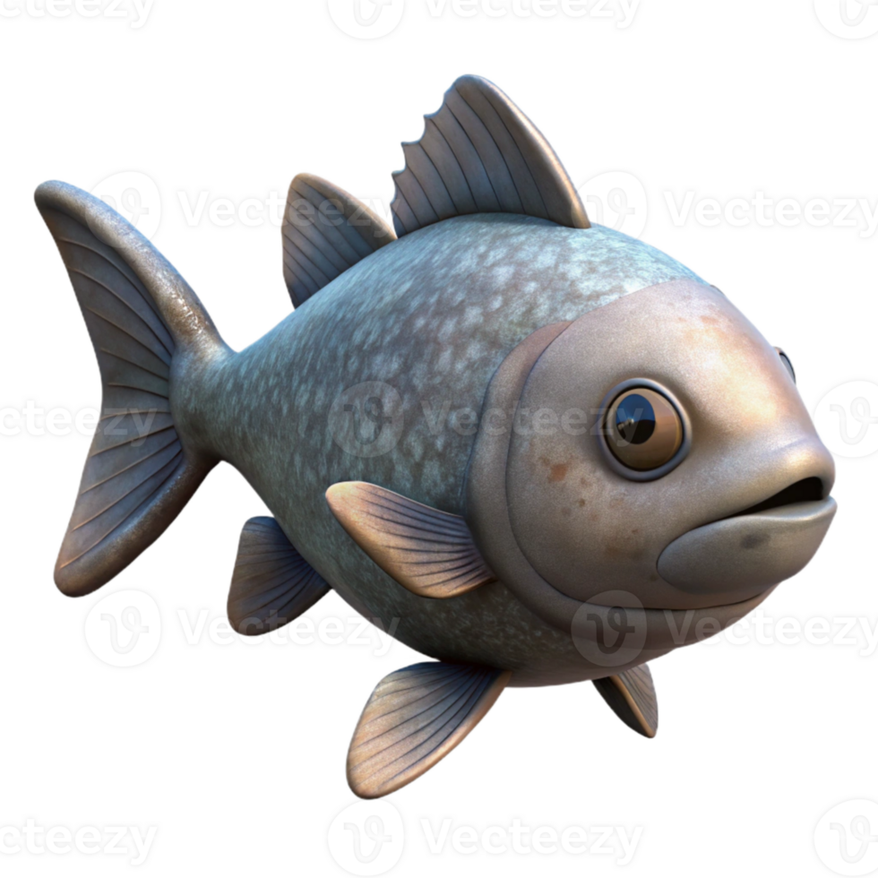 beautiful minimalist Hidden Depths Cave Fish Isolated on Transparent Background detailed png