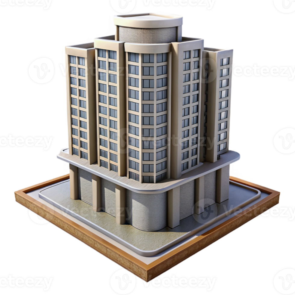 extraordinary rustic High Rise Building Cutout with Transparent Background and Modern Design genuine png