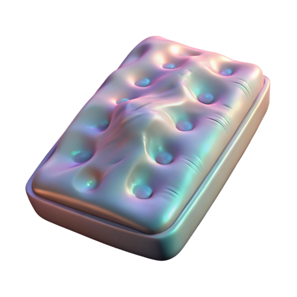 impressive contemporary Holographic Reconstruction of Clay Tablet Transparent Background detailed png