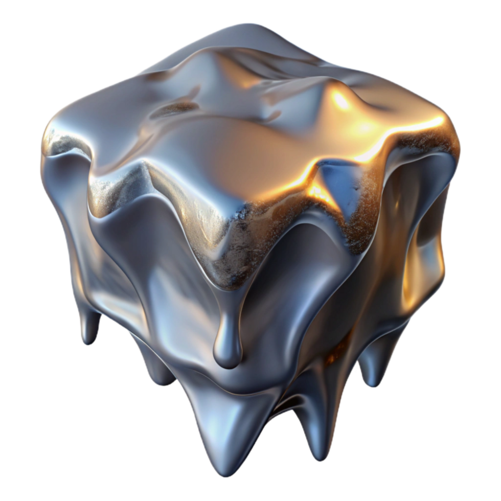 beautiful creative Hot Metal Melting Ice Sheet From Below Transparent Background authentic png