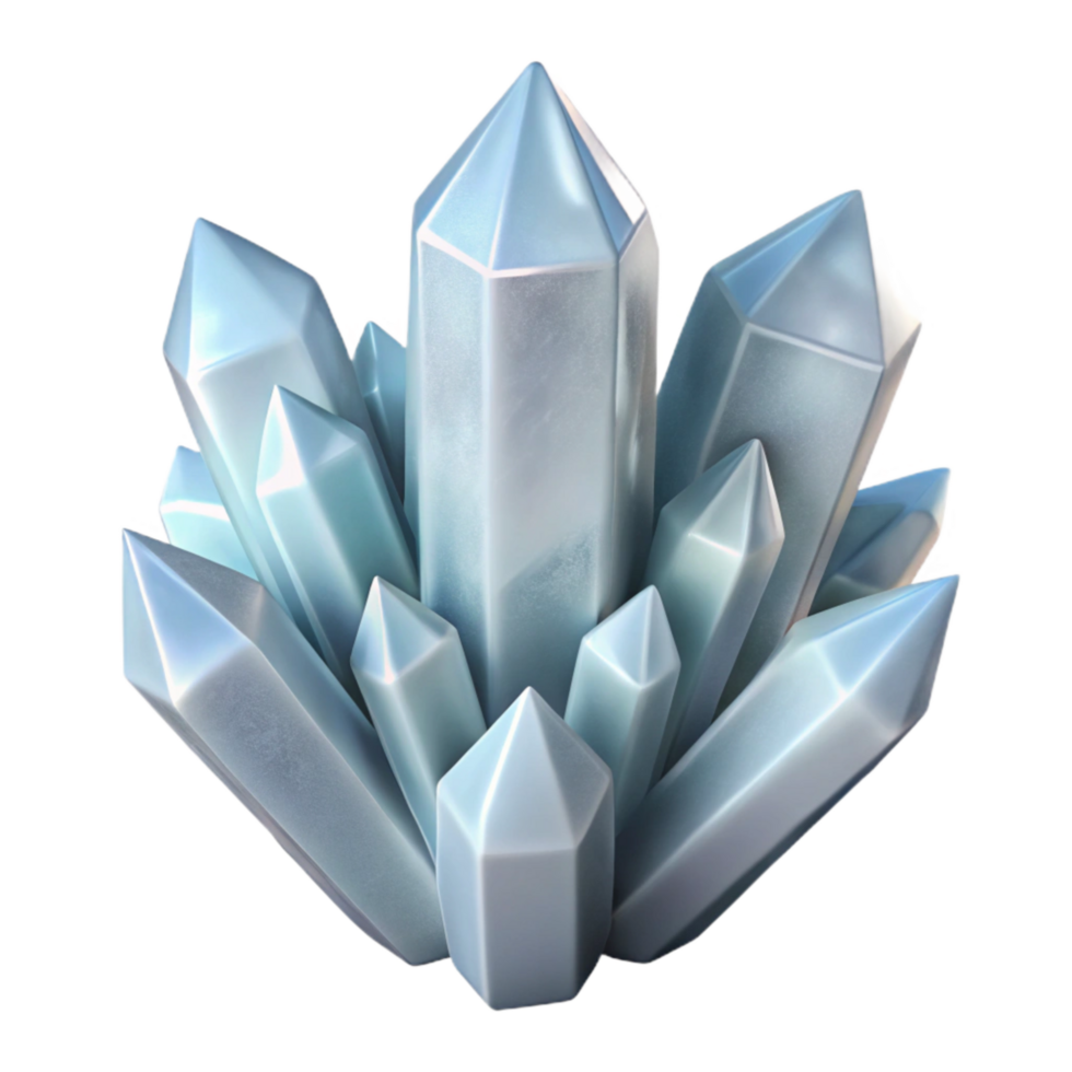 Clusters Metallic: Ice Crystal Clusters Metallic: Ice Crystal