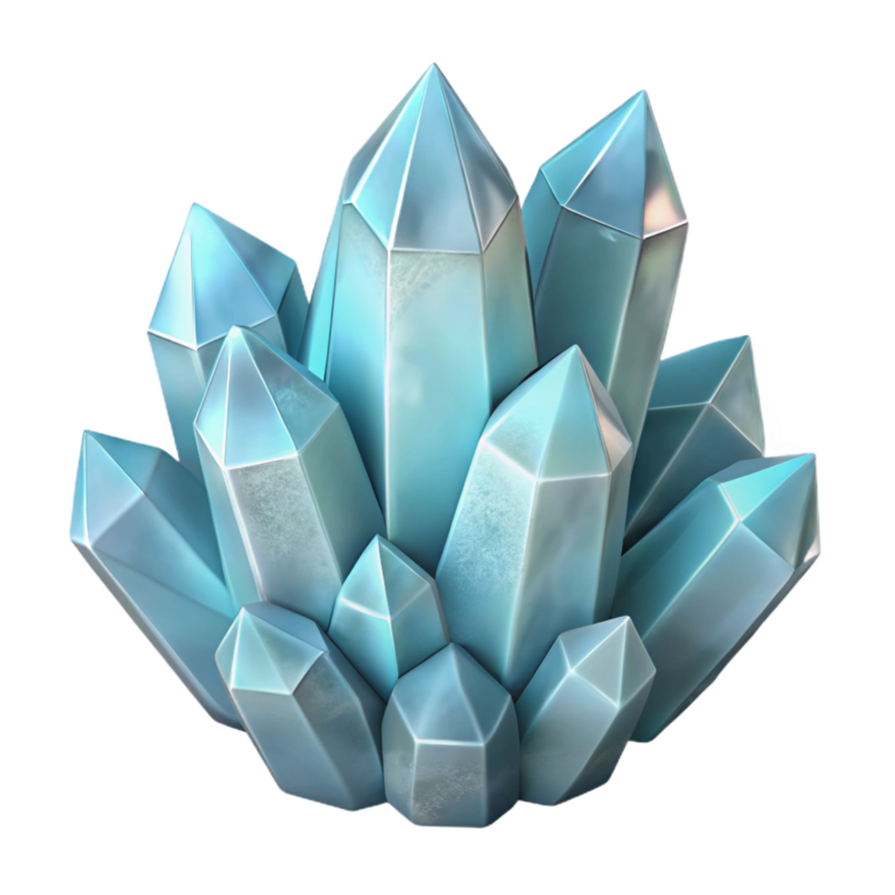 Clusters Metallic: Ice Crystal Clusters Metallic: Ice Crystal