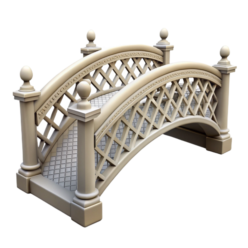 serene creative Invisible Bridge Metaphorical Concept Transparent authentic png