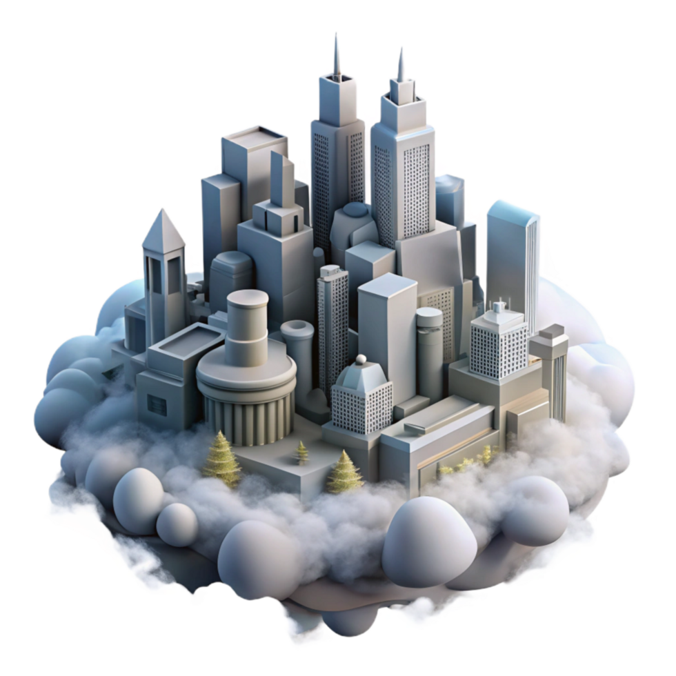 wonderful traditional Isolated Cityscape Ethereal Fog Effect genuine png