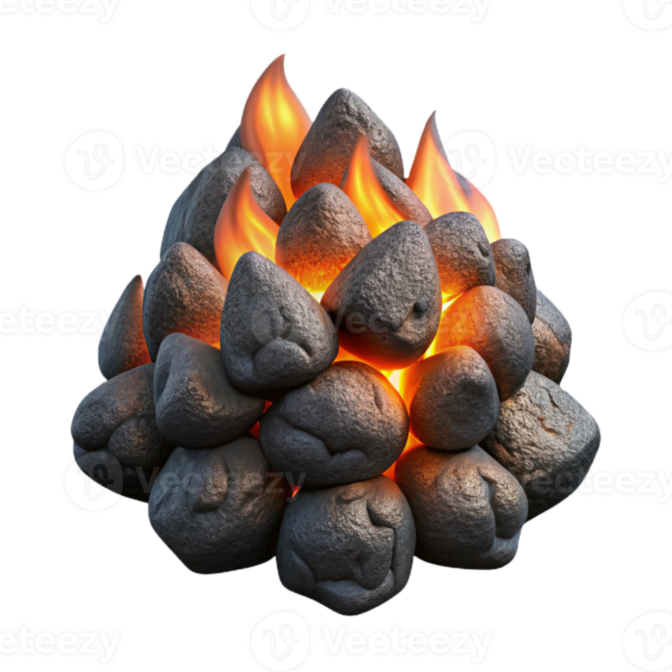serene classic Isolated Embers with Dramatic Shadow Effect png