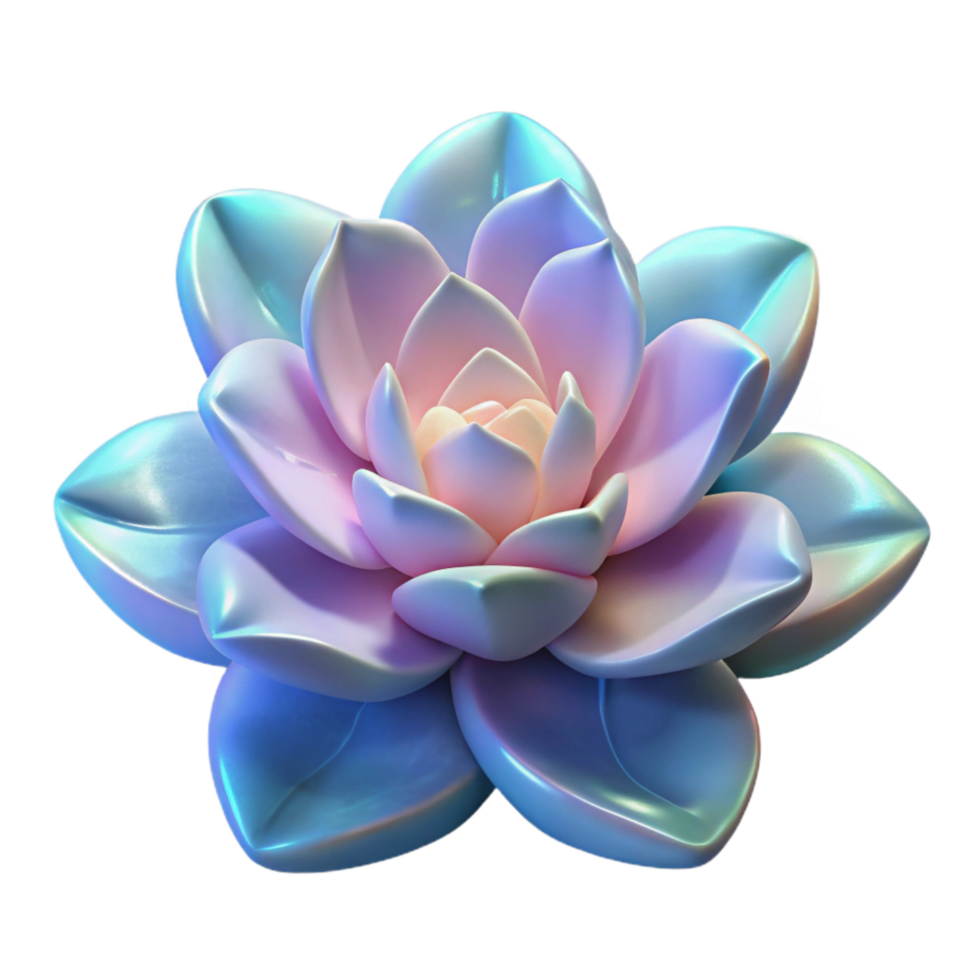 magnificent artistic Isolated Luminous Blooms with Soft Glow high quality png