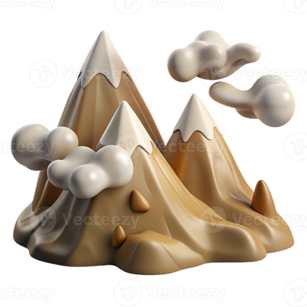 dramatic artistic Isolated Zephyr Winds Blowing Through Mountain Peaks high resolution png