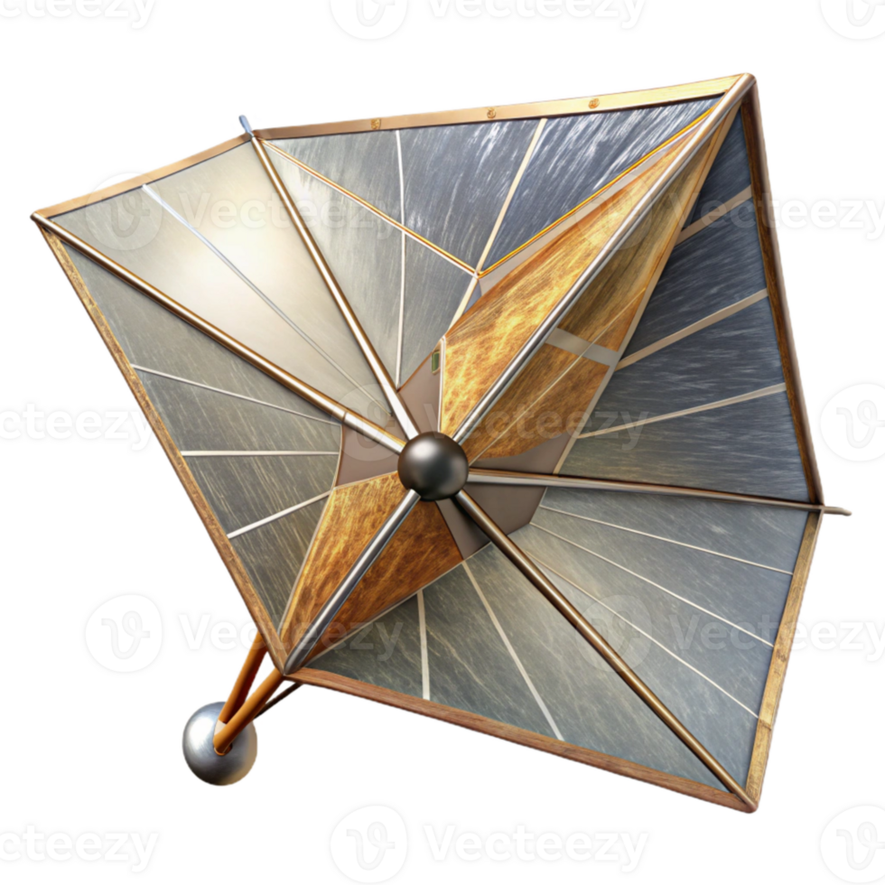 serene artistic Large Solar Sail Generating Thrust Transparent Clipart exclusive png