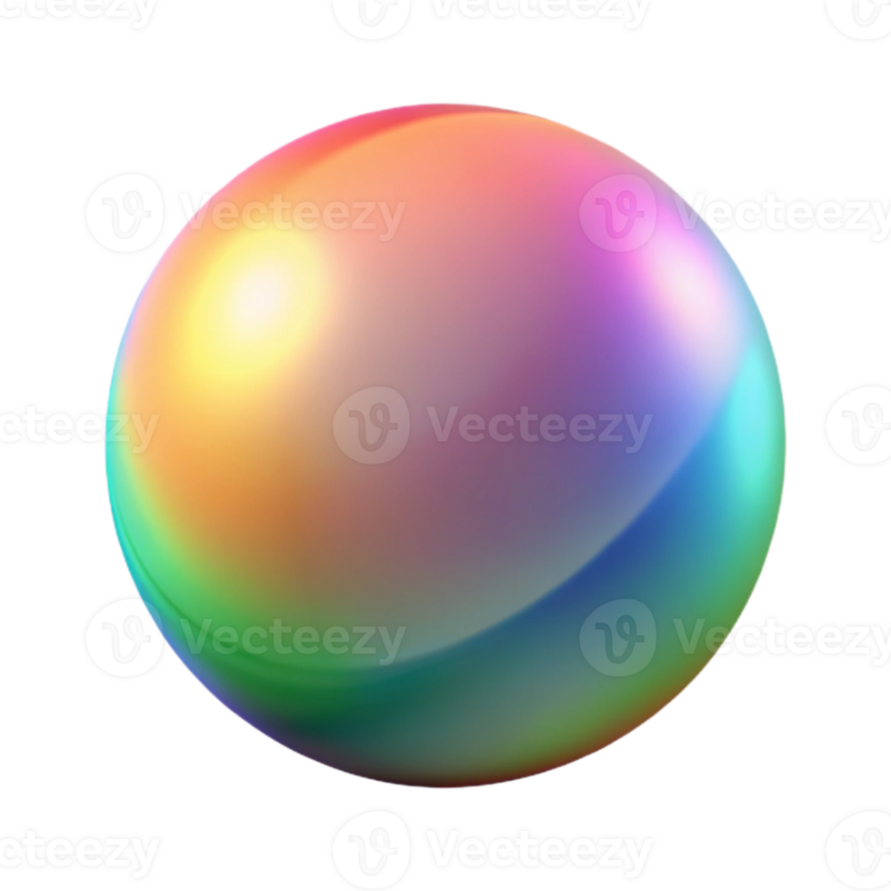 extraordinary artistic Light Diffraction Gradient Transparent Background Isolated png