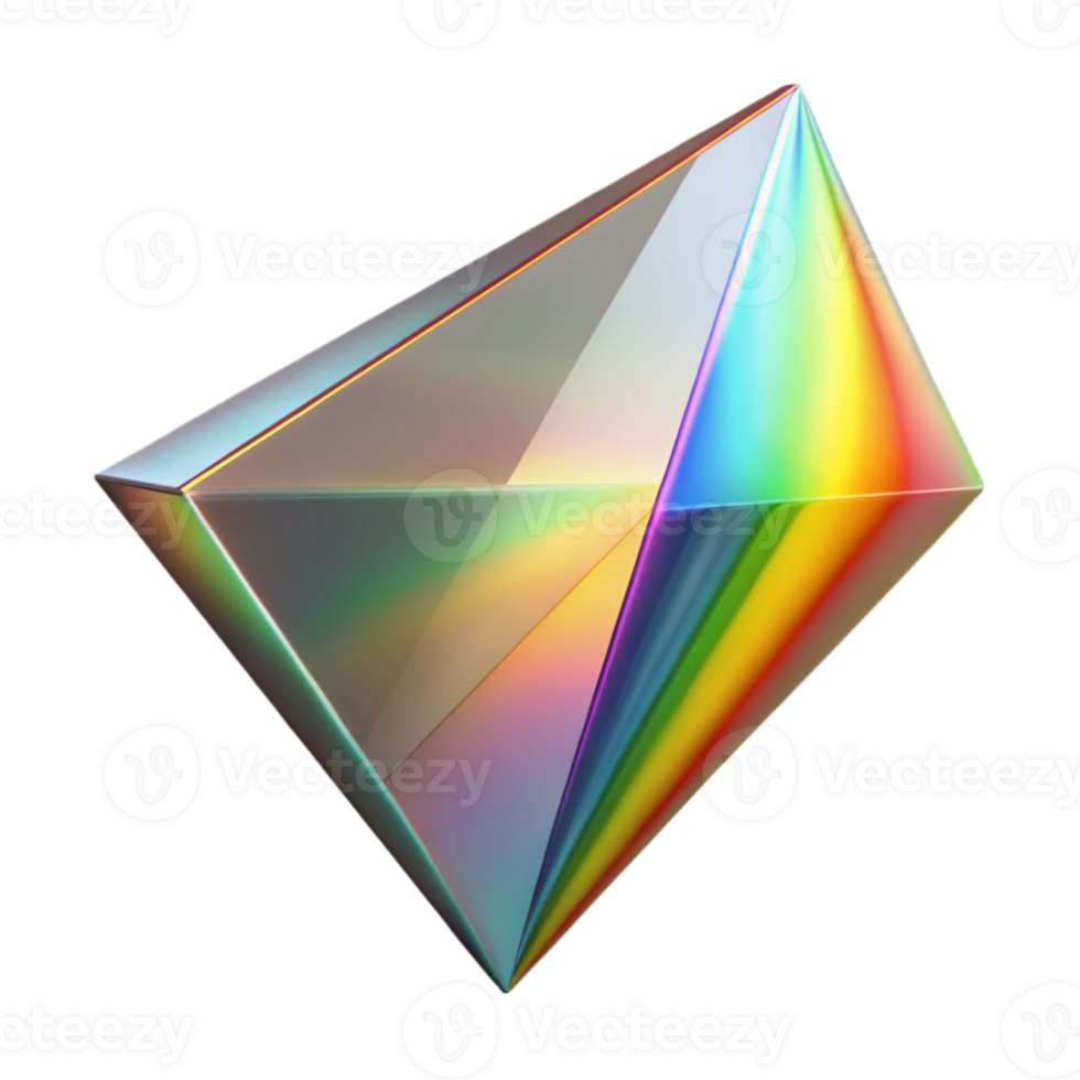 magnificent creative Light Prism Dispersion Cutout Colorful Spectrum premium png