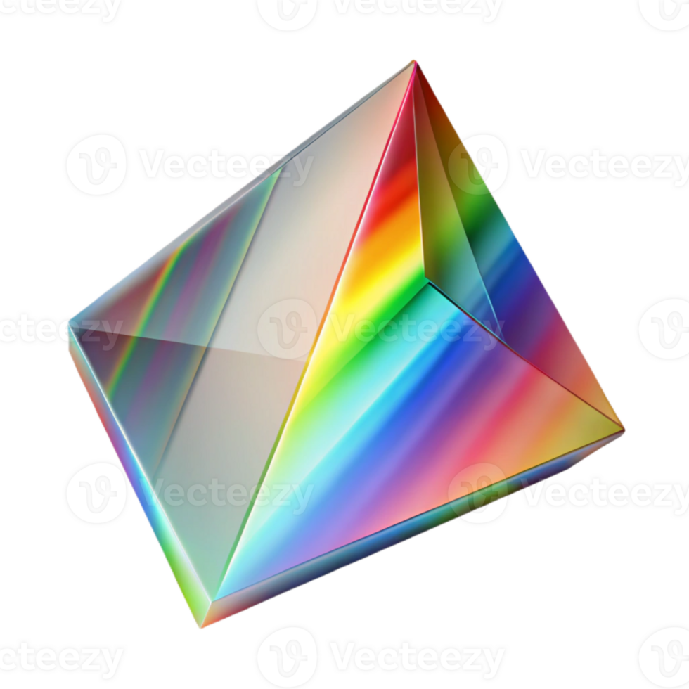 wonderful modern Light Prism Refraction Cutout Colorful Spectrum high resolution png