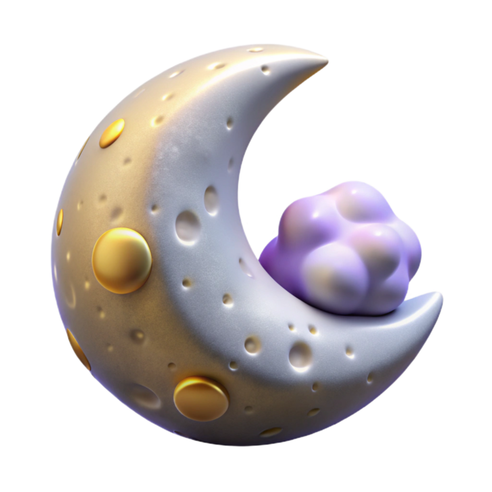 serene traditional Lunar Lullaby Transparent Background with Gentle Lighting high quality png