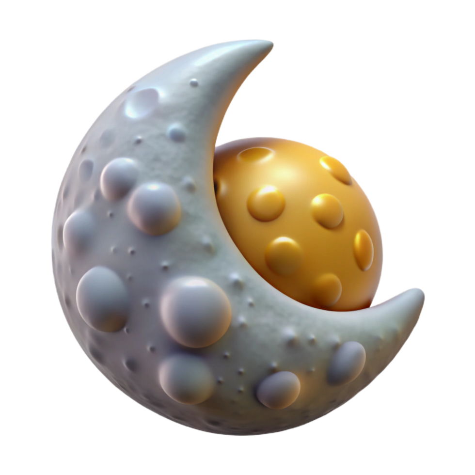 serene creative Lunar Lullaby Transparent Background with Gentle Lighting exclusive png