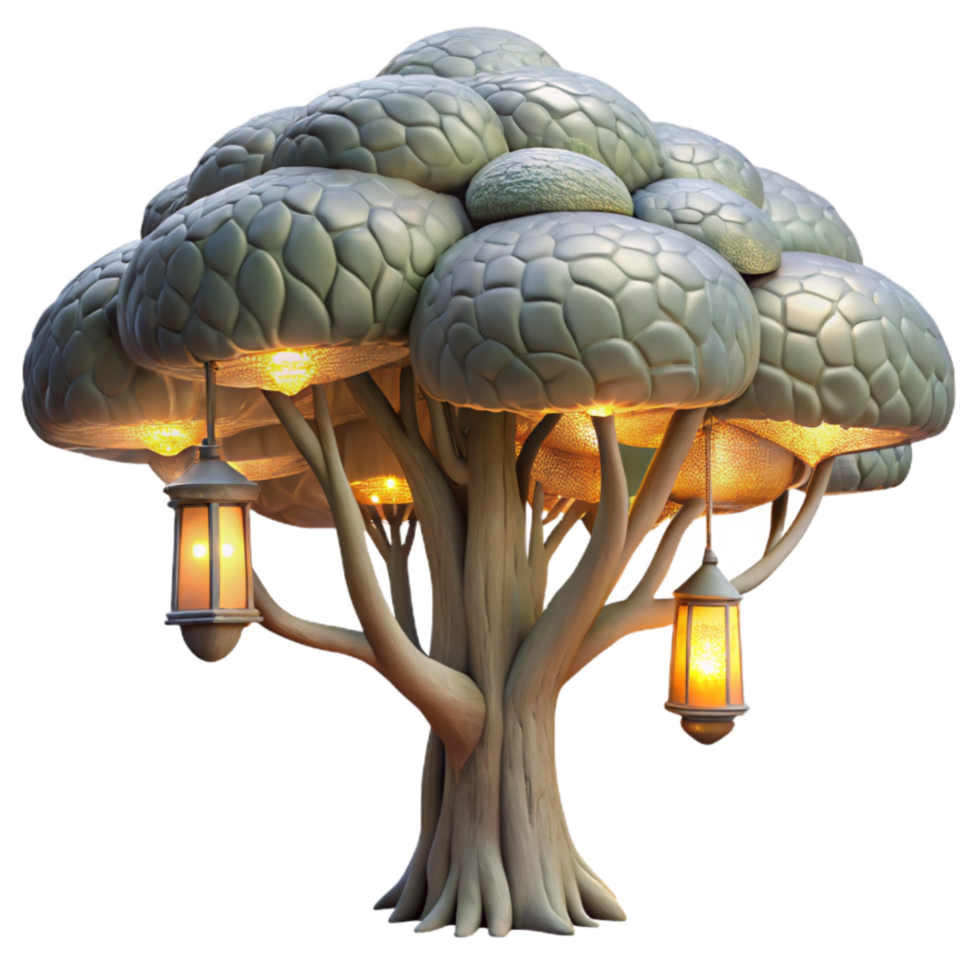 stunning traditional Lyrax Luminance Forest Canopy Cutout Top View high resolution png