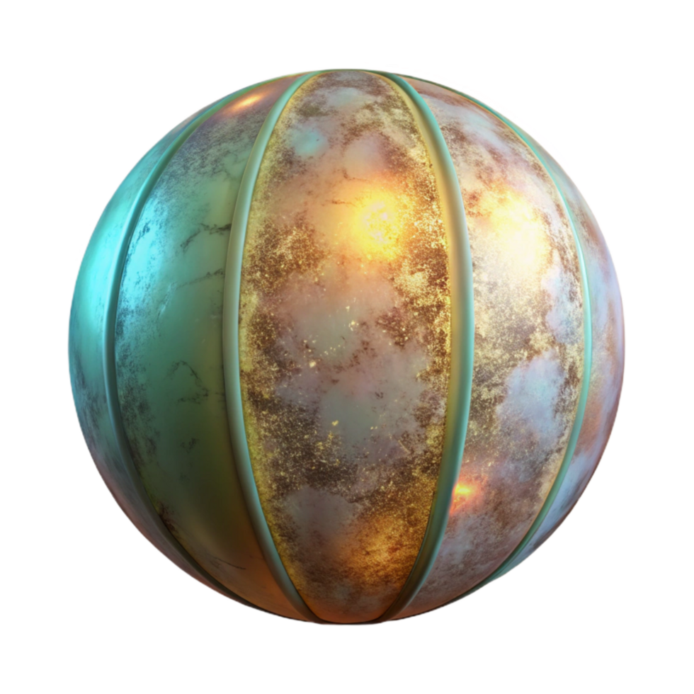 stunning modern Lyrax Luminance Orb Cutout with Bright Glow authentic png