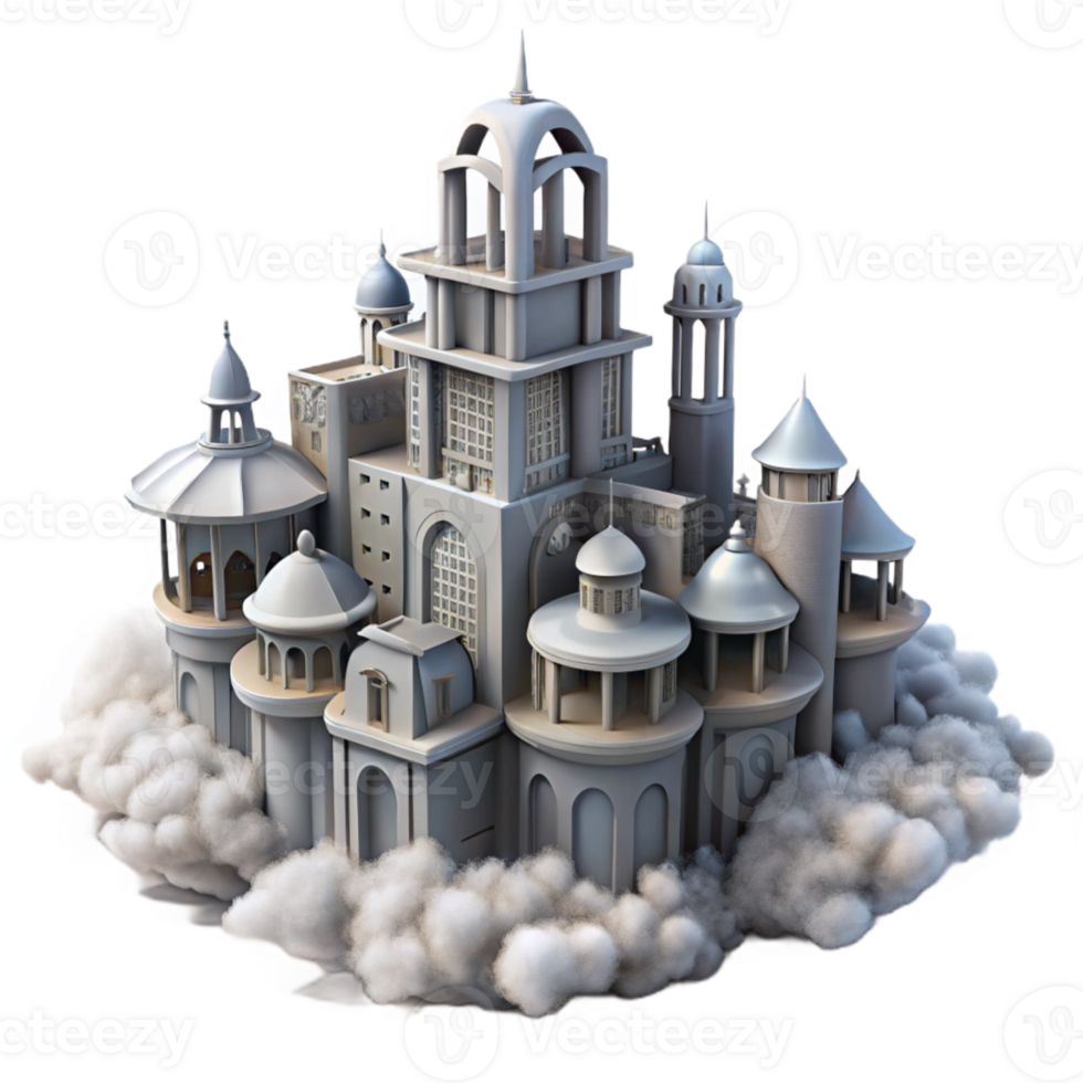 extraordinary contemporary Metropolitan Fog Cutout Low Angle Perspective detailed png