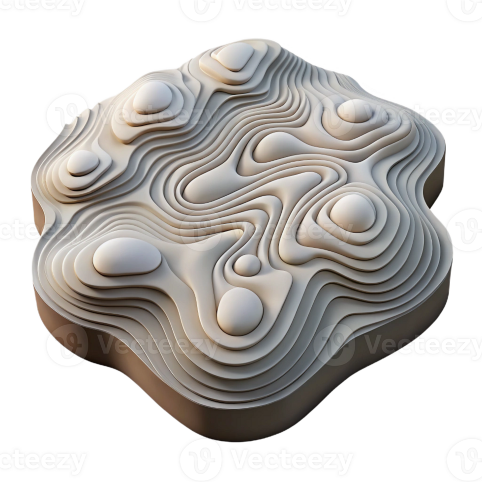 wonderful traditional Minimalist Topographic Map Design Cutout Isolated Element genuine png
