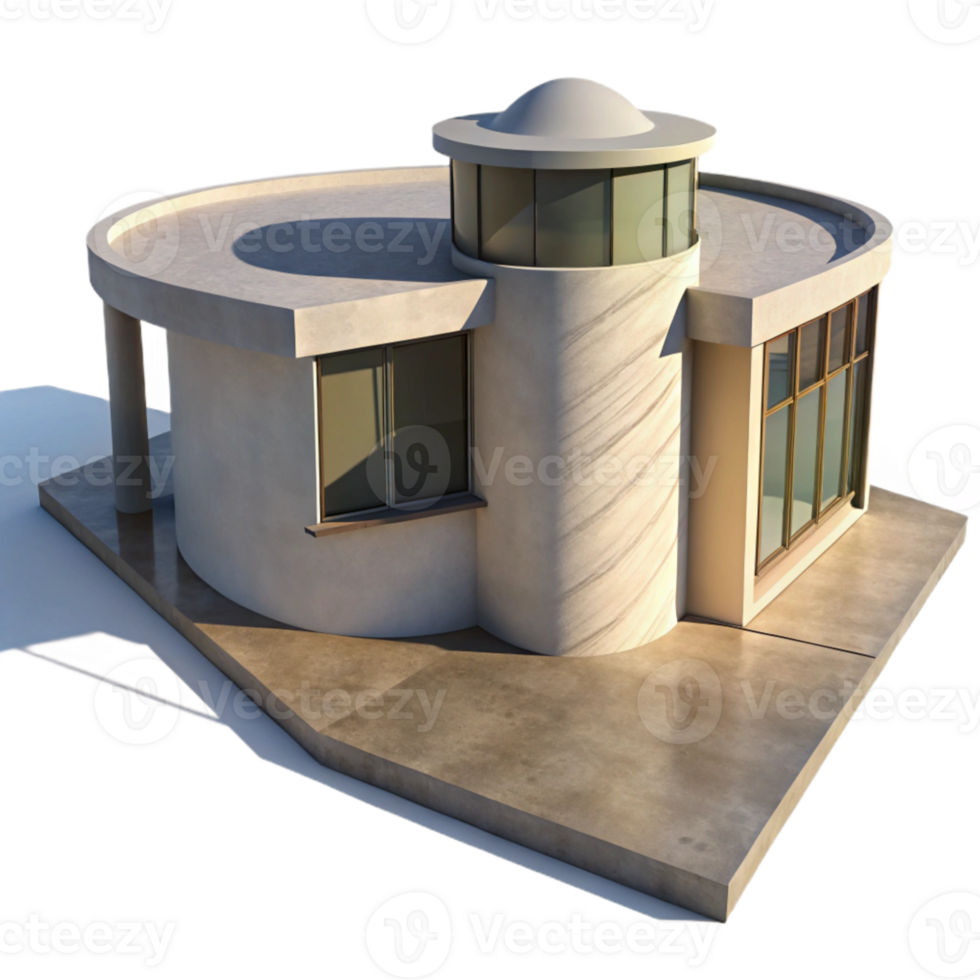 stunning traditional Modern Architecture Shadow Detail Isolated authentic png