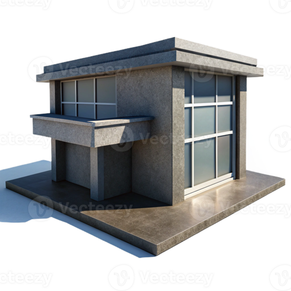 wonderful modern Modern Building Shadow Detail Isolated exclusive png