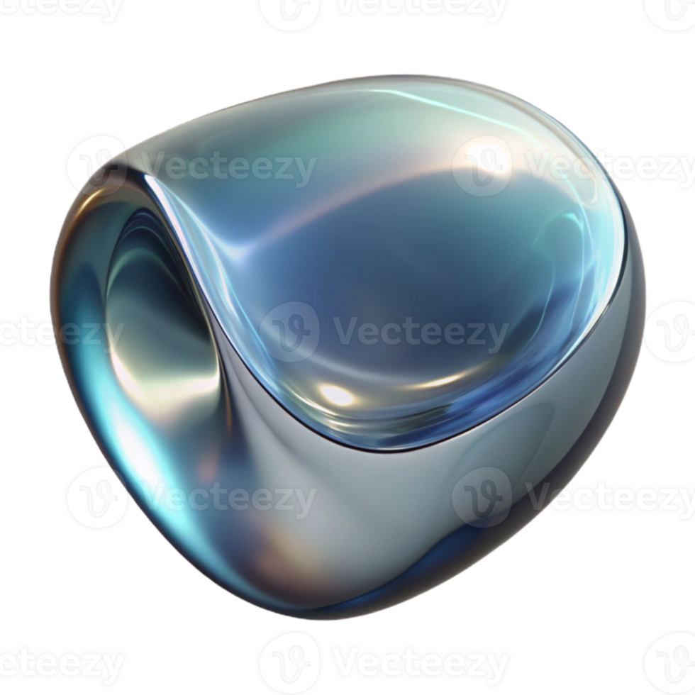 beautiful classic Modern Glass Distortion Reflection Isolated Element original png