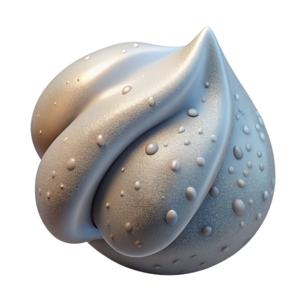 serene classic Morning Dew on Delicate Silk Isolated png