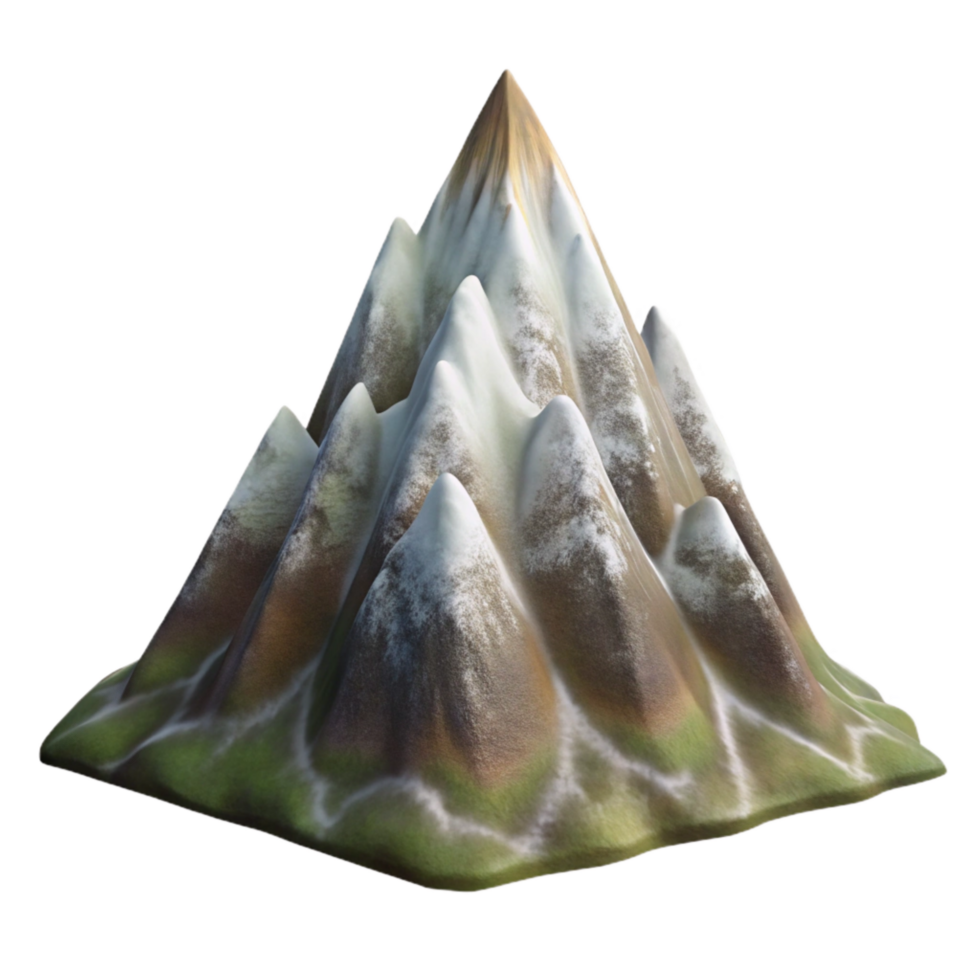 magnificent contemporary Mountain Ridge in Zephyr Zone Cutout Side View exclusive png