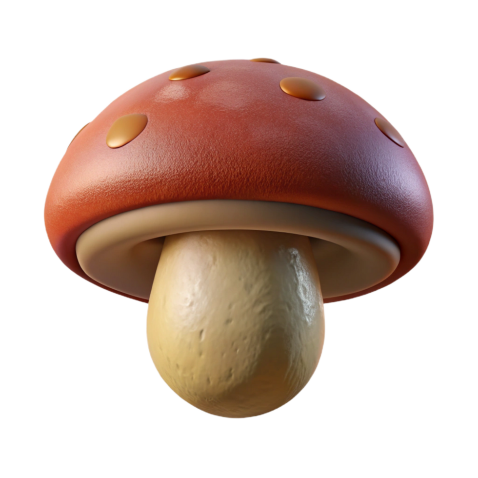 beautiful artistic Mushroom Cap Underside Detail Transparent Isolated high resolution png