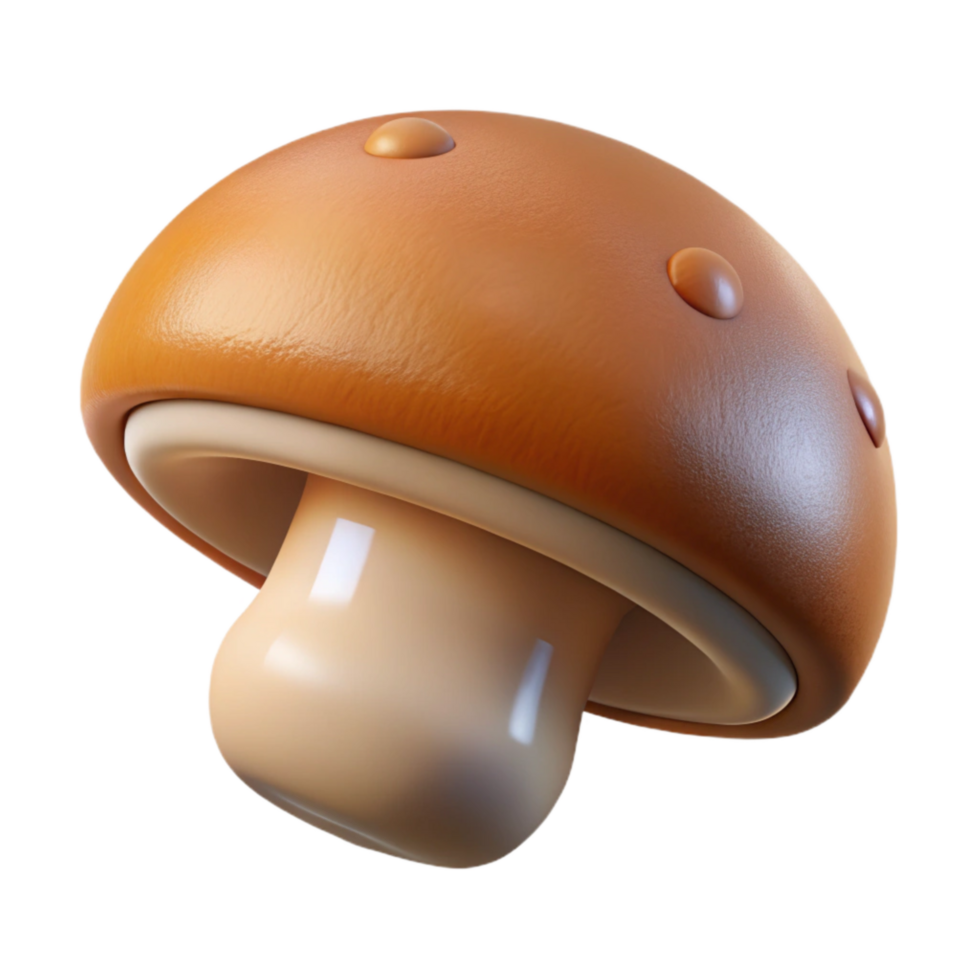 extraordinary traditional Mushroom Cap Underside Detail Transparent Isolated original png