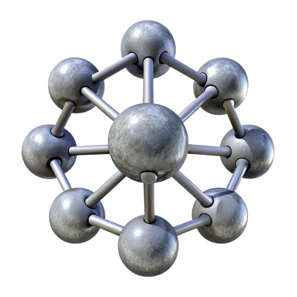elegant creative Nanotechnology Structures Gray Isolated Element high resolution png